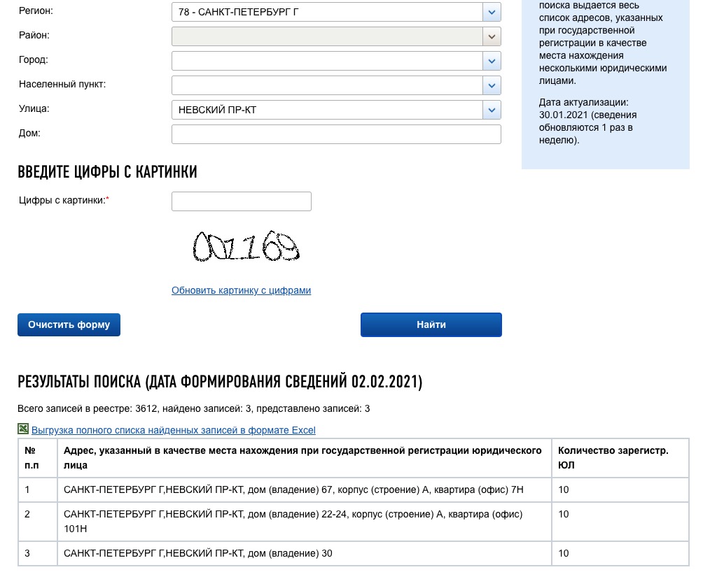 Купить Адрес Для Юр Лица